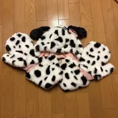 ディズニー 101匹わんちゃん マフラー キャップ
