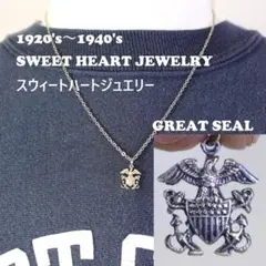 40s　スウィートハートジュエリー　WW2　錨　アンカー　navy　USN 40s スウィートハートジュエリー WW2 ブラス チャーム USN アンカー