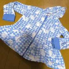 ポケモン　上着アウター130ジップアップパーカーPokemonピカチュウ音符