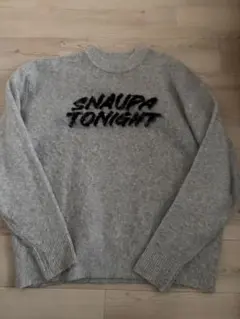 SNAP CLUB ニット　セーター　グレー　L