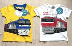 JR貨物 電車プリントTシャツ 2枚セットのサムネイル