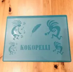 No.83 送料込ステンシルシート ココペリ第2弾 フェザー インディアン