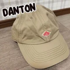 美品 DANTON ダントン コットンキャップ ベージュ F