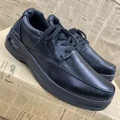 新品★メンズ★25.0cm★軽量 フェイクレザービジネスシューズ 黒 101
