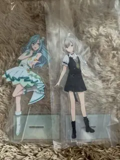 プロセカ 日野森 雫 日野森 志歩 セガくじ B賞 アクスタ 缶バッチ