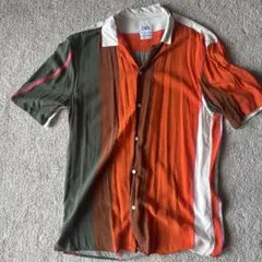 ZARA マルチカラー ストライプ 半袖シャツのサムネイル