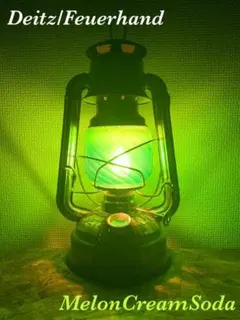 【製作サンプル】デイツ　フュアハンド向けホヤ　クリアグレー オイルランタン用ホヤ グローブフュアハンド Feuerhand デイツ