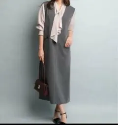 ジャンパースカートワンピース