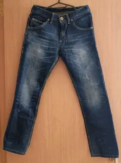 BACK NUMBER ストレートデニム ダークブルー
