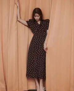 n*n様 2025 S/S snidel ハートプリントワンピース WEB限定/Heart collection】ハートプリントワンピース（マキシ丈