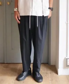 美品KAZUYUKI KUMAGAI ナイロンタスランワイドパンツ サイズ3