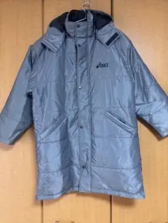 【Mサイズ】asicsベンチコート【グレー】のサムネイル