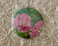 オリジナル缶ミラー【大輪の花】75mm 未開封