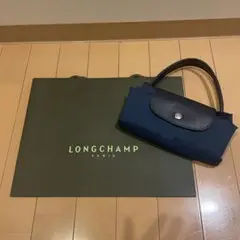 小さな4角スレロゴ汚れ LONGCHAMP トートバッグ S