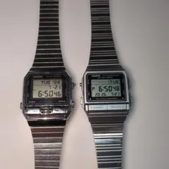CASIO DATA BANK 腕時計 2個セットのサムネイル