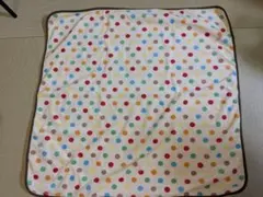 mikihouseカラフルドット フリースブランケット