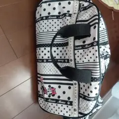 ミニーマウス ボストンバッグ キャスター付き