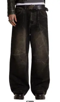 即完売品 jaded london ワイドデニム デニム ジーンズ