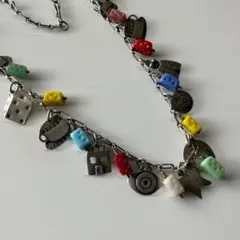 SES STERLING ヴィンテージチャームブレスレット アンティーク 925 