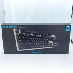 Logicool ゲーミング キーボード G413 SILVER メカニカル