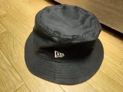 【美品】NEW ERA ブラック バケットハット M/L
