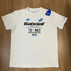 Babolat BAB-1560Tシャツ L ホワイト　吸汗即乾 (要確認)