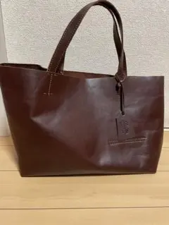 限定値下げ中　Lihit Lab ブラウントートバッグ　メル市特別価格