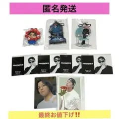 【匿名発送】世界 ステッカーフォトメタルカード なりきりキーホルダー セット