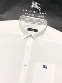 新品 バーバリーブラックレーベル メンズ 半袖シャツ 2