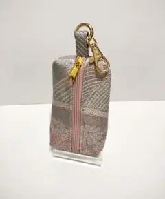 キーケース　ミニポーチ　佐賀錦　ハンドメイド