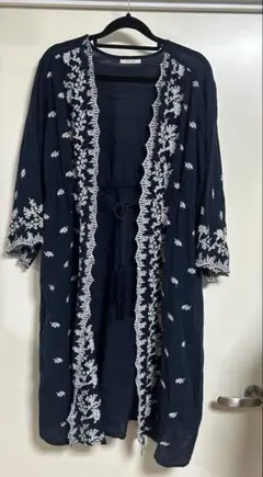 BAYFLOW♪刺繍ロングカーディガン♪♪のサムネイル