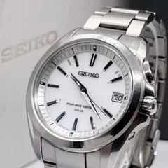 SEIKO セイコー ブライツ キネティック ギョーシェ文字盤 チタン