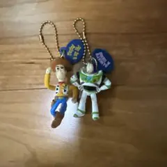 ディズニー トイストーリー ウッディ バズライトイヤー キーホルダー