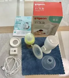pigeon さく乳器 handy fit+ 電動搾乳機 自動搾乳機 ピジョン