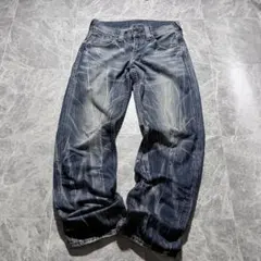 LEVIS archive 鬼ヒゲ 縦落ち ワイドデニム swag y2k LEVIS archive 鬼ヒゲ 縦落ち ワイドデニム swag y2k - メルカリ