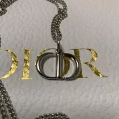 DIORメンズ　チャーム美品/ネックレス 革紐付き 断捨離中のサムネイル