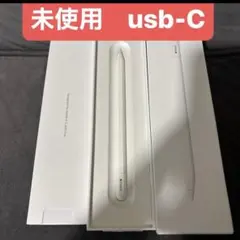 新品未使用　保証付き　Apple Pencil (USB-C) アップルペンシル