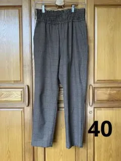 journal standard ウールライクチェックパンツ 40