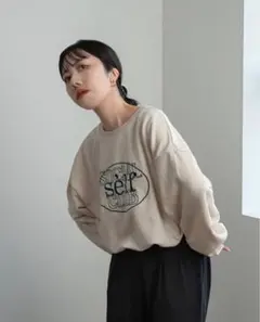 lawgy embroidery rafu sweat