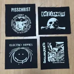 布パッチ/ハードコア/クラスト/パンク 1