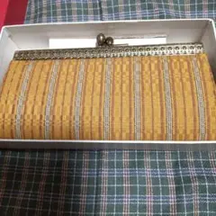 本場 黄八丈 和柄 長財布 昭和 2025年最新】黄八丈 財布の人気アイテム - メルカリ