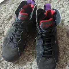 Air Jordan 7 ブラック/レッド/パープル