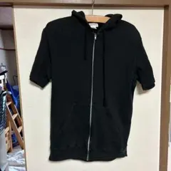BEAMS フード付きパーカー Lサイズ　半袖