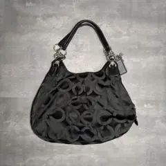 COACH SOHO Signature Hobo Shoulder Bag
