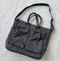 UNIQLO:C 2WAYユーティリティバッグ トートバッグ　グレー