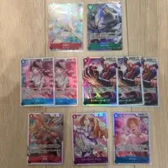 ワンピース神速の拳　SRパラレル、SRまとめ売り10枚