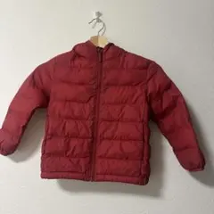 【ユニクロ】KIDS 110cm 中綿コート フード付き