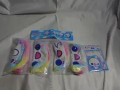 新品未開封 ぷくぷくあわわちゃんぬいぐるみポーチ 全4種セット