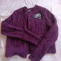 ニットカーディガン