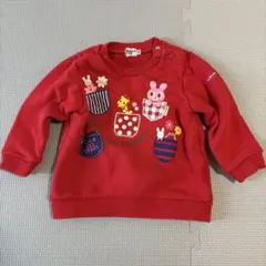 HOT BISCUITS ネイビー トレーナー 90cm